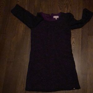 Juicy Couture win black lace dress girls size 8/10